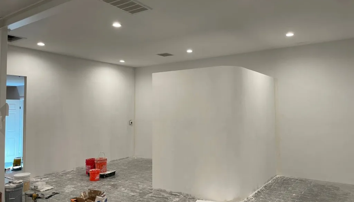 Renovation in the wedding salon