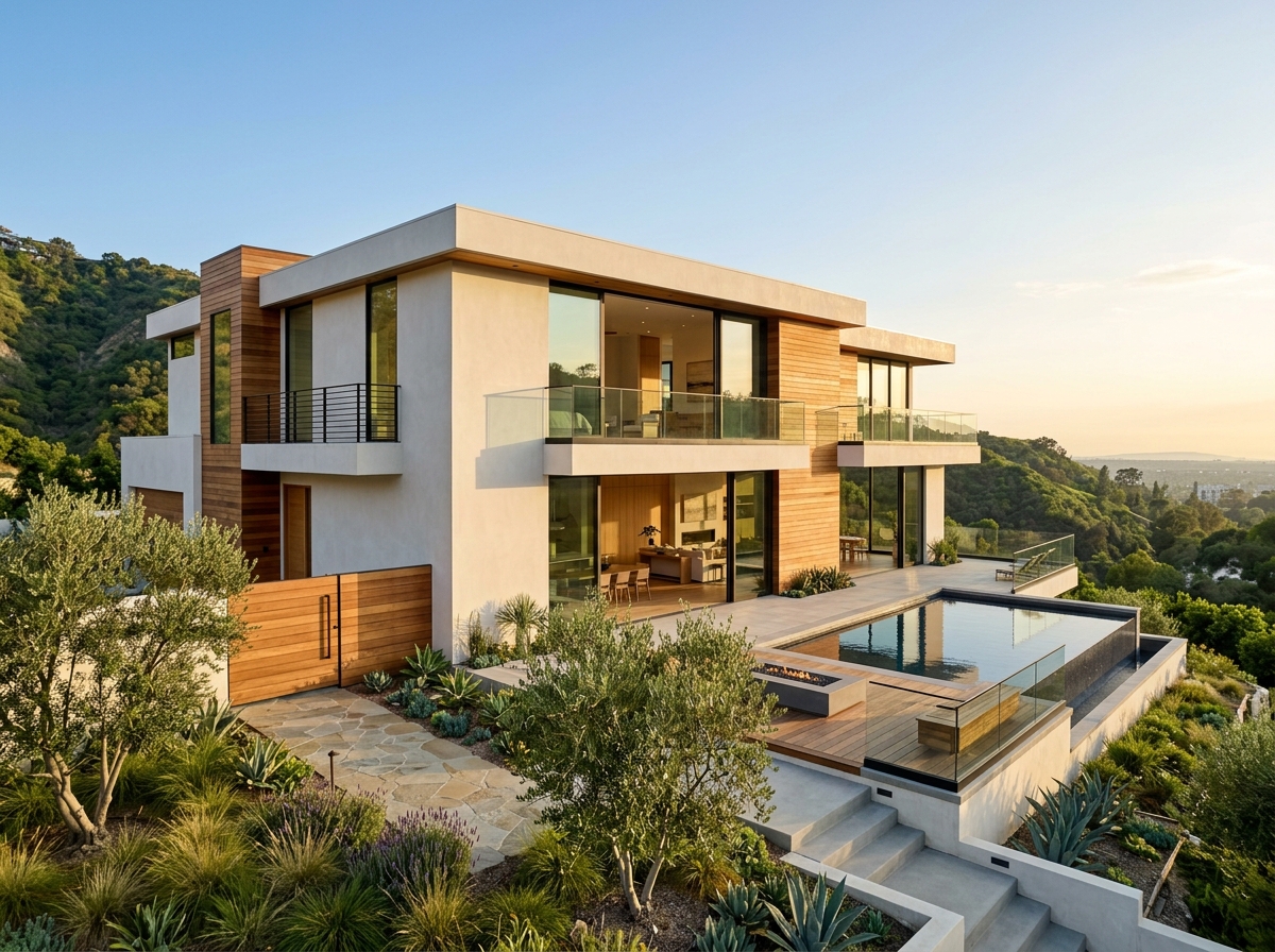 Modern luxury home remodel in Sherman Oaks by licensed general contractor ProMen Construction