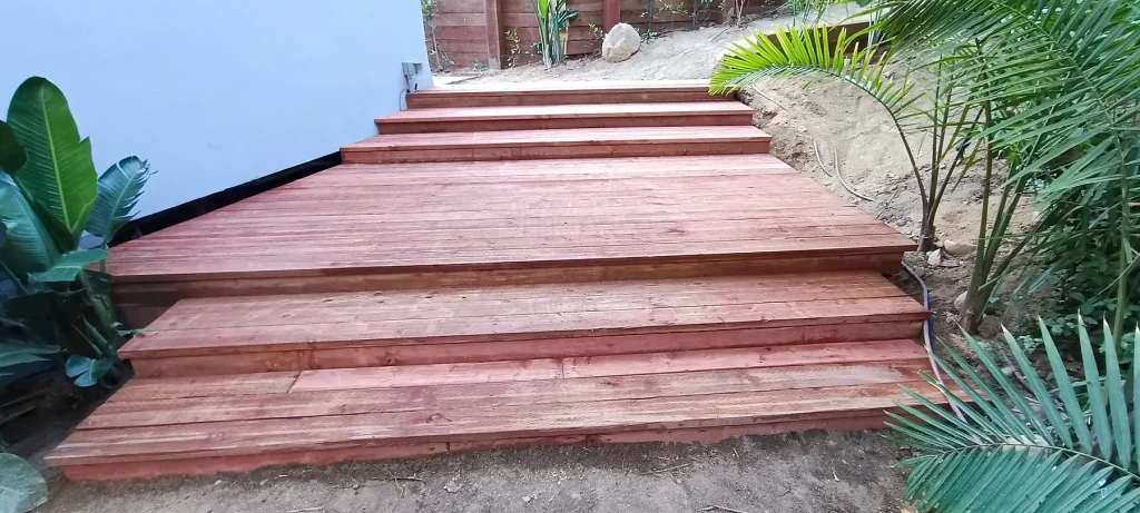 Garden Deck Steps — Garden Deck & Wood Steps
