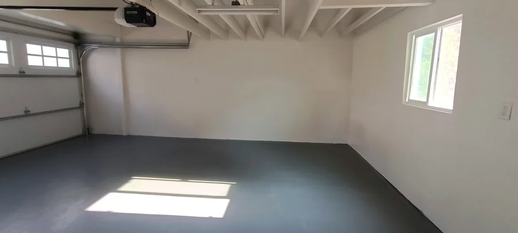 Garage Later Floor and Walls — Garage Interior Renovation