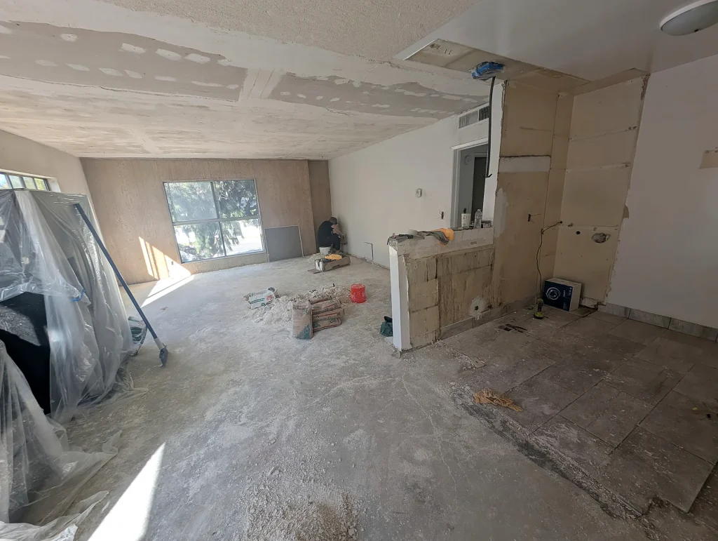 Interior Demolition — Apartment Kitchen & Bath Renovation