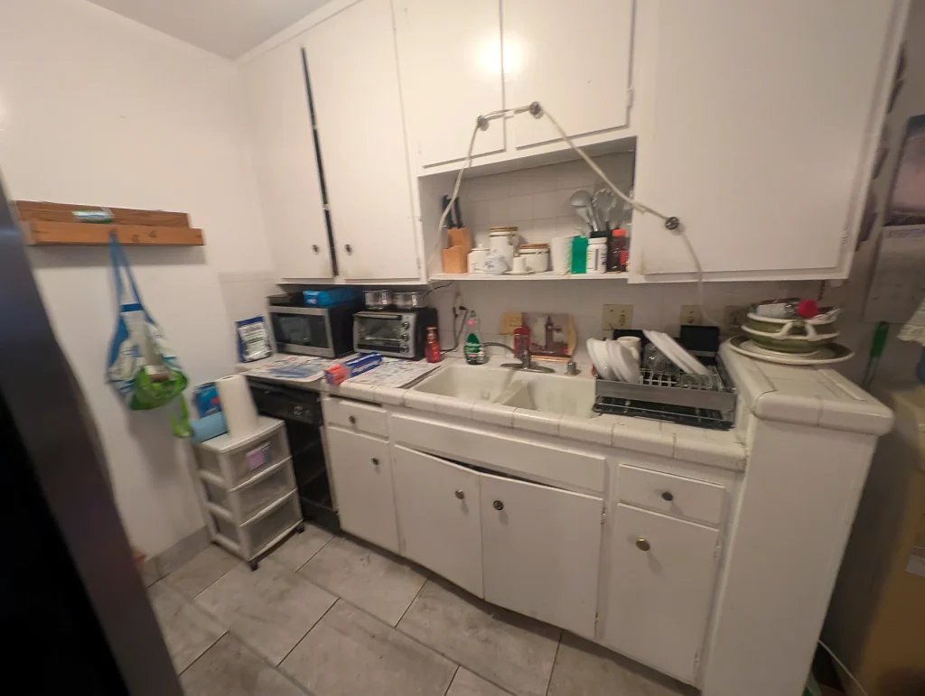 Kitchen Sink Wall — Apartment Kitchen & Bath Renovation