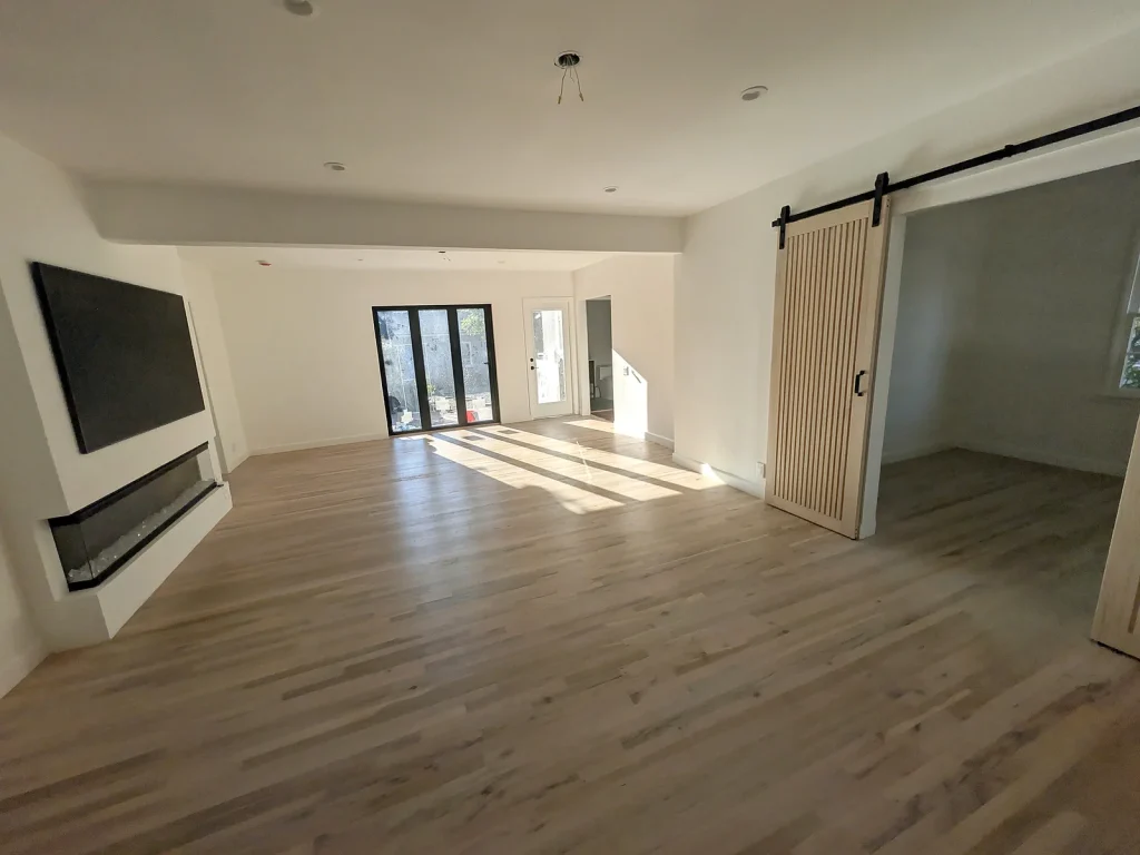 Living Room Later Condition — Living Room & Bathroom Renovation